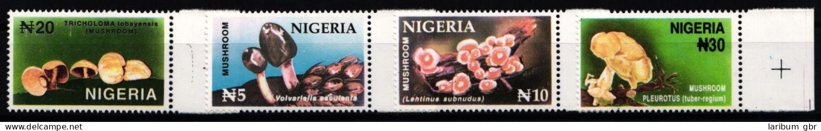 Nigeria 671-674 Postfrisch Pilze #KC446 - Nigeria (1961-...)