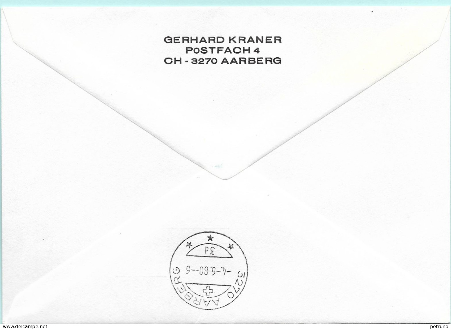 UNO-Wien R-Brief Südwest 80 Waldshut D Erinnerungsstempel MI-No 04 - Briefe U. Dokumente