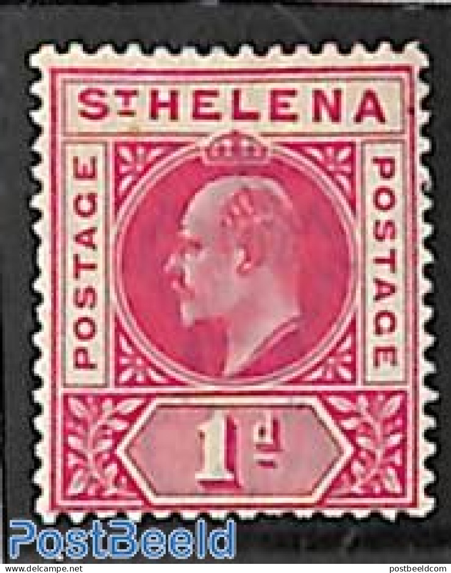 Saint Helena 1902 1d, Stamp Out Of Set, Unused (hinged) - Isola Di Sant'Elena
