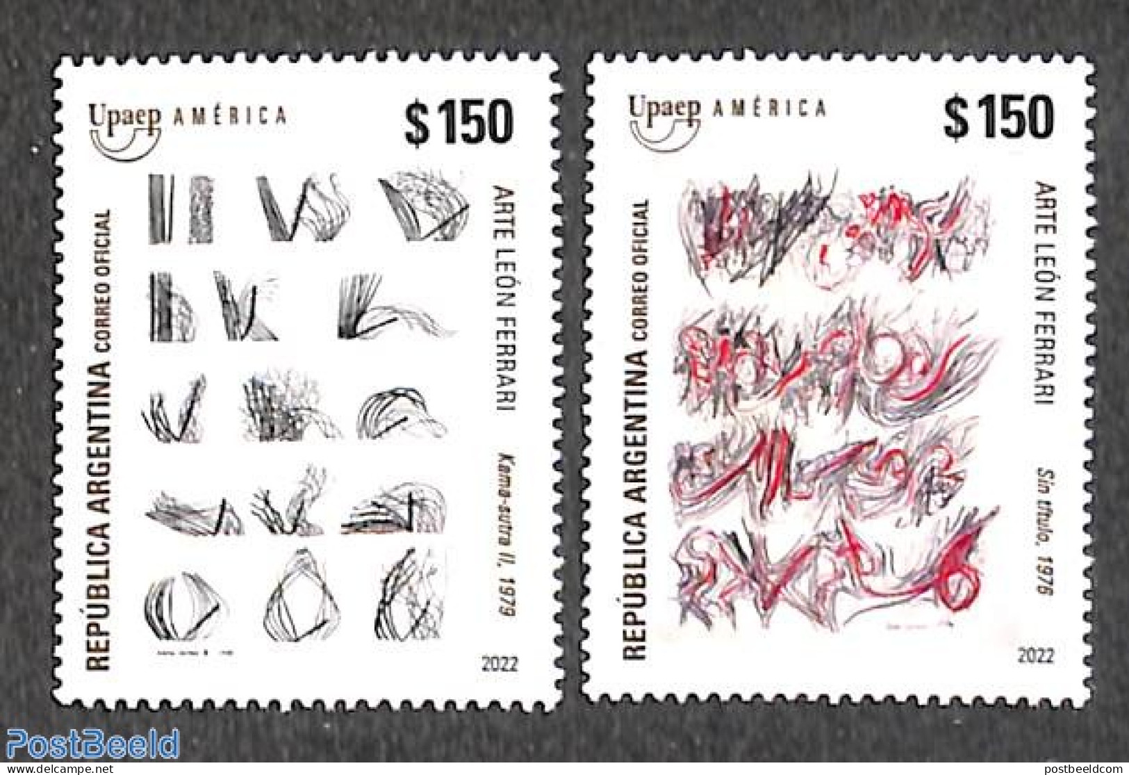 Argentina 2022 UPAEP, Art 2v, Mint NH, U.P.A.E. - Unused Stamps