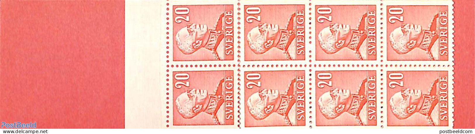 Sweden 1940 King Gustav V Booklet, Mint NH, Stamp Booklets - Unused Stamps