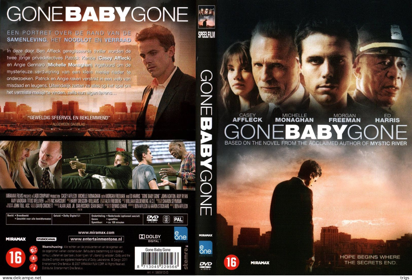 DVD - Gone Baby Gone - Politie & Thriller