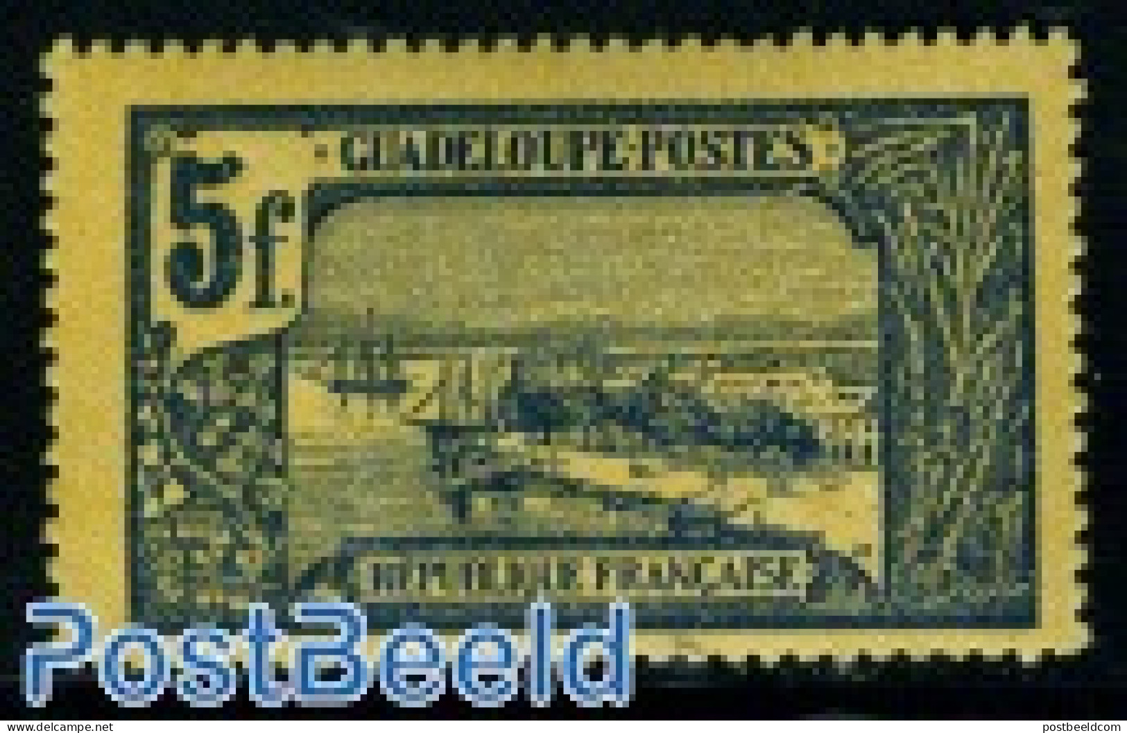 Guadeloupe 1905 Stamp Out Of Set, Unused (hinged), Transport - Ships And Boats - Neufs