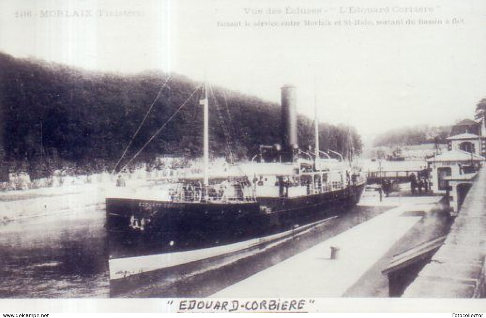 Navire Edouard Corbière (service St Malo Morlaix) - Boats