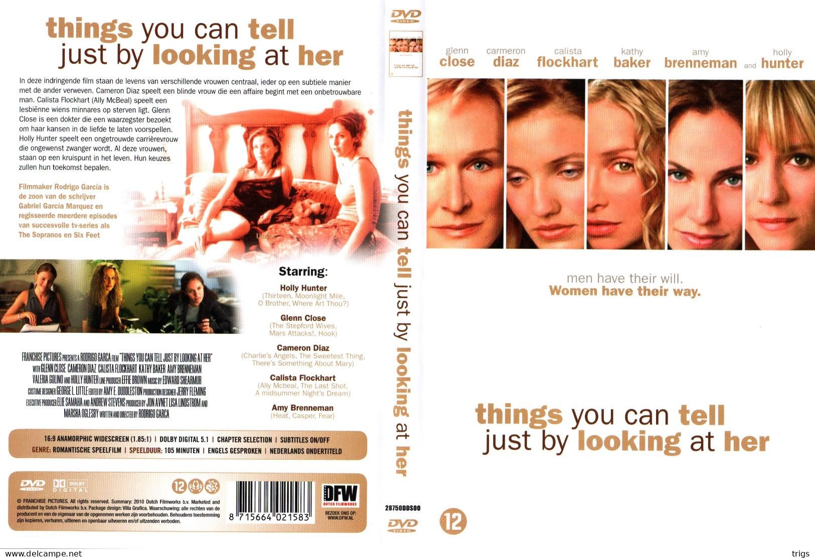 DVD - Things You Can Tell Just By Looking At Her - Dramma