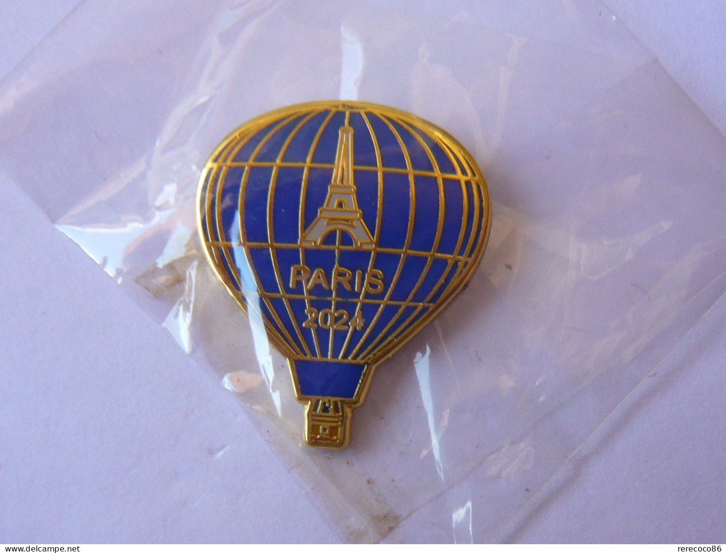 Pins JEUX OLYMPIQUES MONGOLFIERE PARIS 2024 NEUF Serie Limitee - Jeux Olympiques