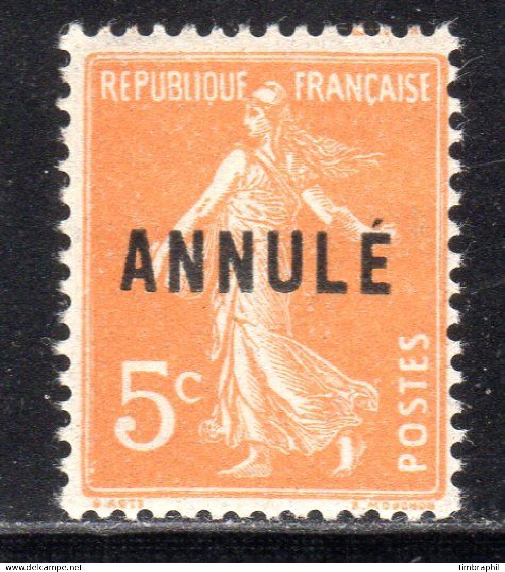 N° 158-CI 1 (Semeuse) Neuf* TB: COTE= 14 € - Cursussen