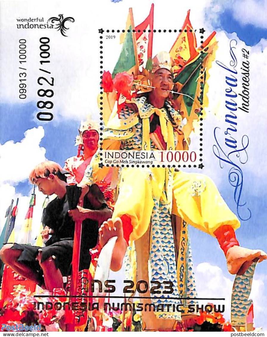 Indonesia 2023 Numismatic Show S/s, Mint NH, Various - Folklore - Indonesia
