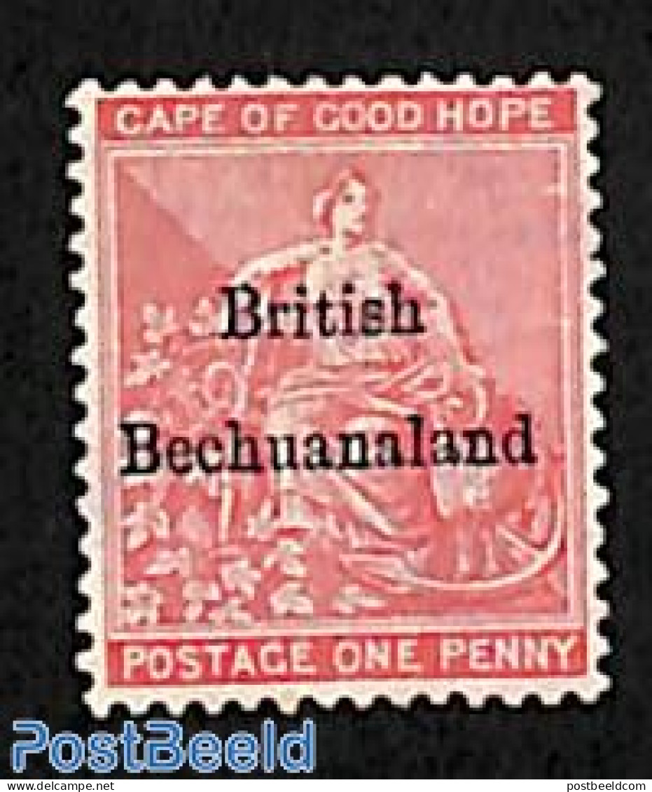 Botswana 1885 1d, Stamp Out Of Set, Without Gum, Unused (hinged) - Botswana (1966-...)