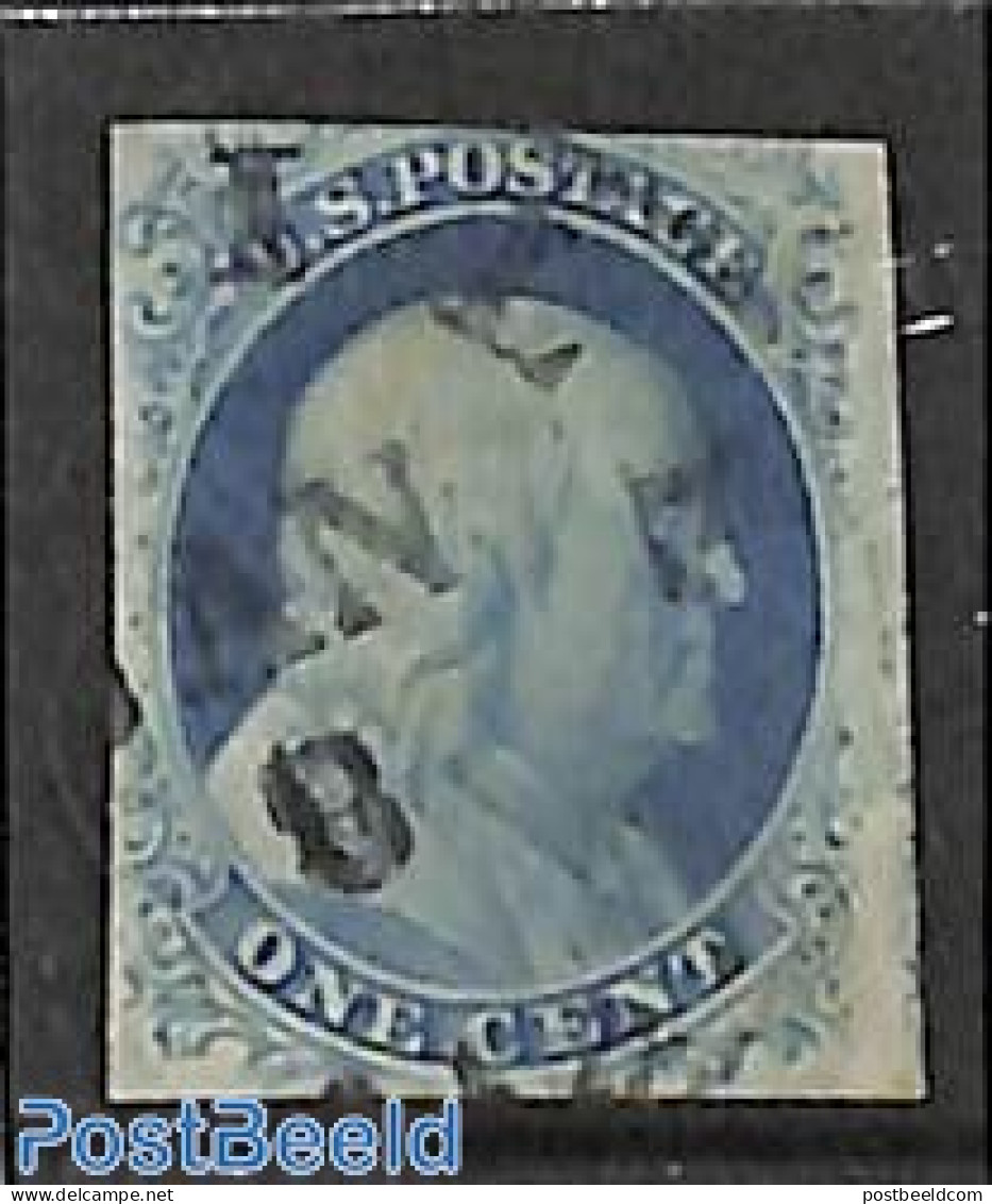 United States Of America 1851 1c, Used, Used Or CTO - Used Stamps