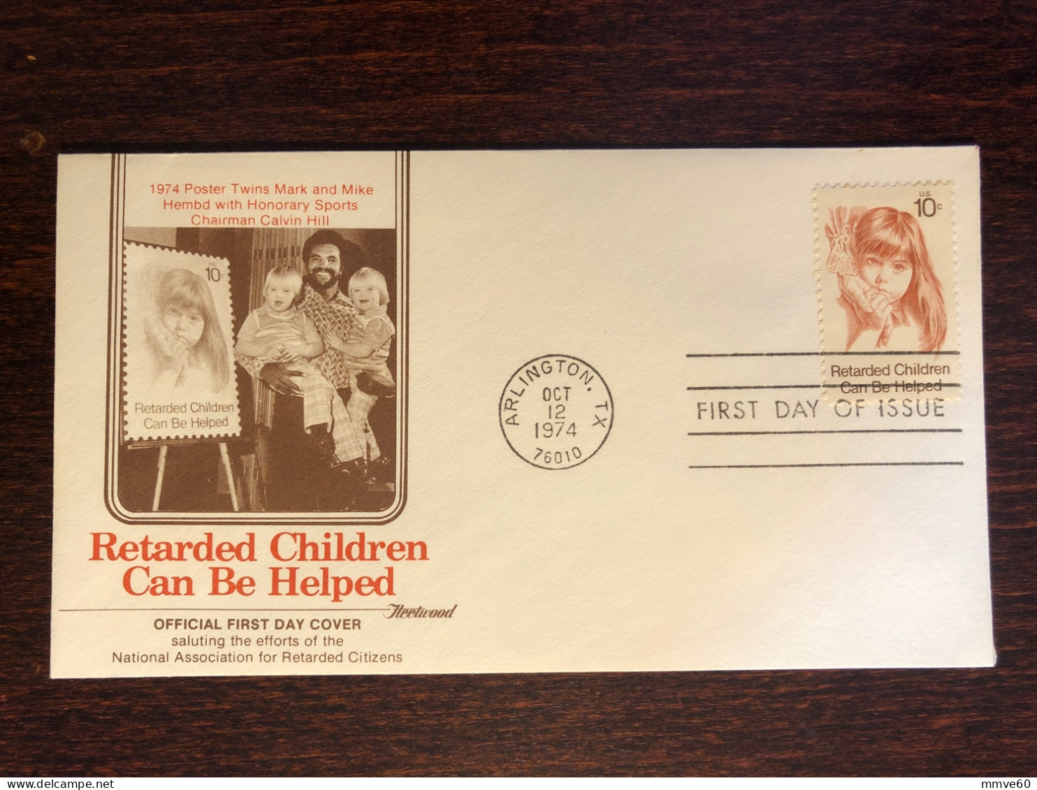 USA FDC COVER 1974 YEAR RETARDED CHILDREN MENTAL PSYCHIATRY HEALTH MEDICINE STAMPS - 1971-1980