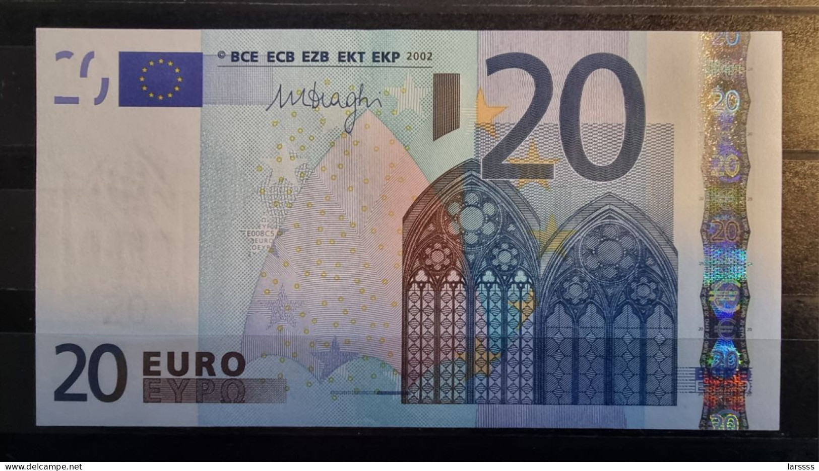 1 X 20€ Euro Draghi E008C5 X37340951573 - UNC  France / Frankreich / Oberthur - 20 Euro