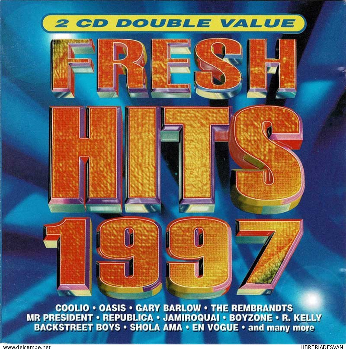 Peter Carlsson & De Blå Grodorna - Fresh Hits 1997. 2 X CD - Disco, Pop