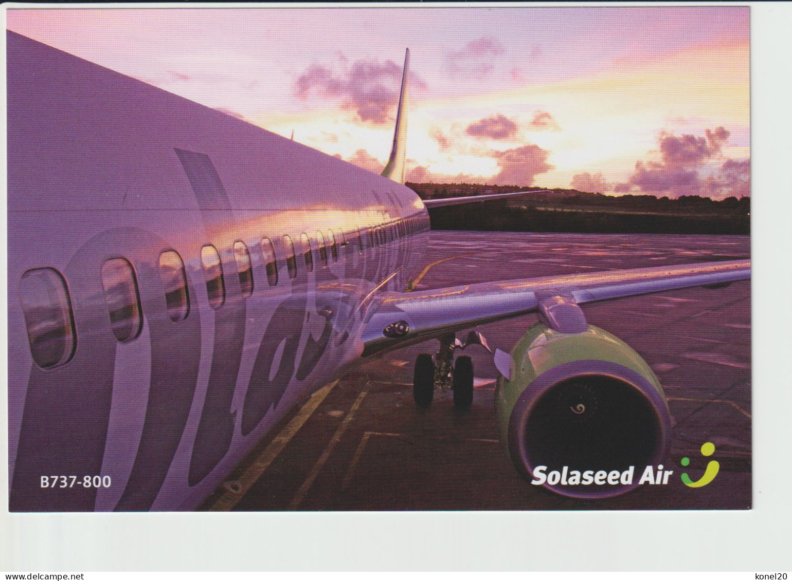 Pc Solaseed Air Boeing 737-800 Aircraft - 1919-1938: Entre Guerres