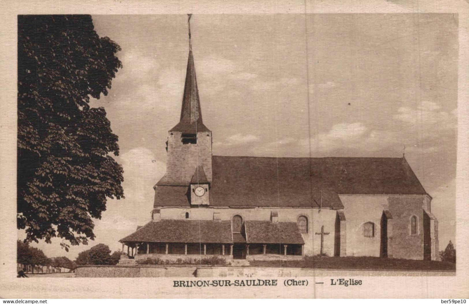 18 BRINON-SUR-SAULDRE L'EGLISE - Brinon-sur-Sauldre