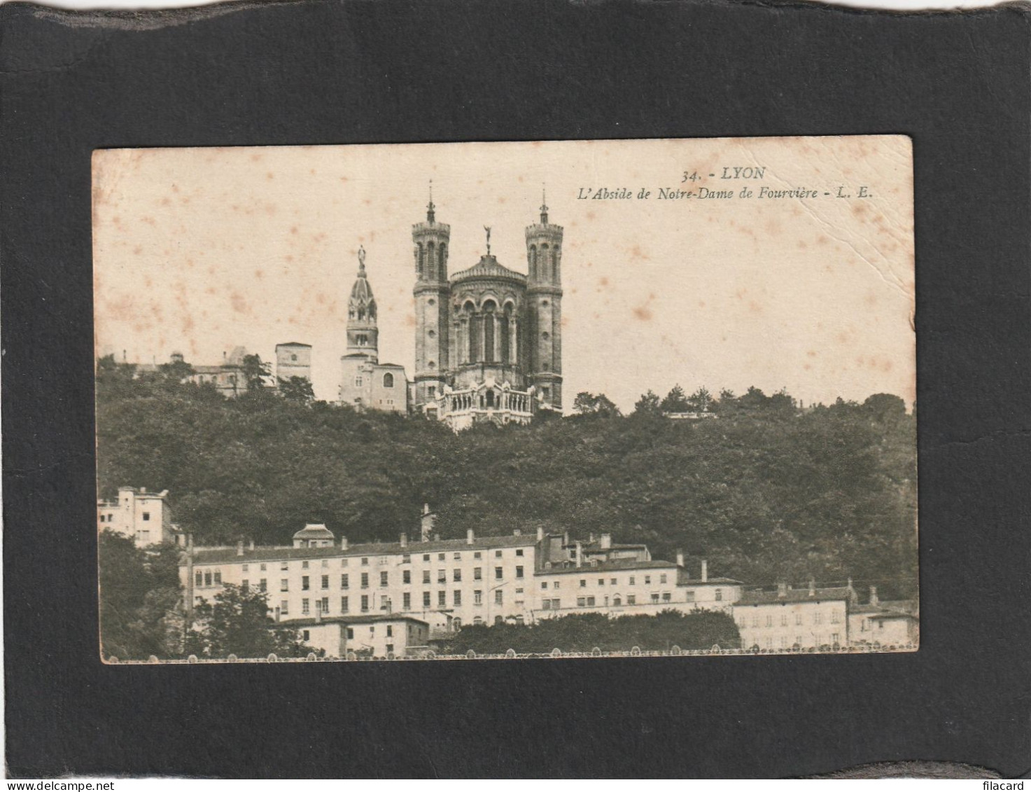 128317         Francia,   Lyon,   L"Abside  De  Notre-Dame  De  Fourviere,   VG - Lyon 3