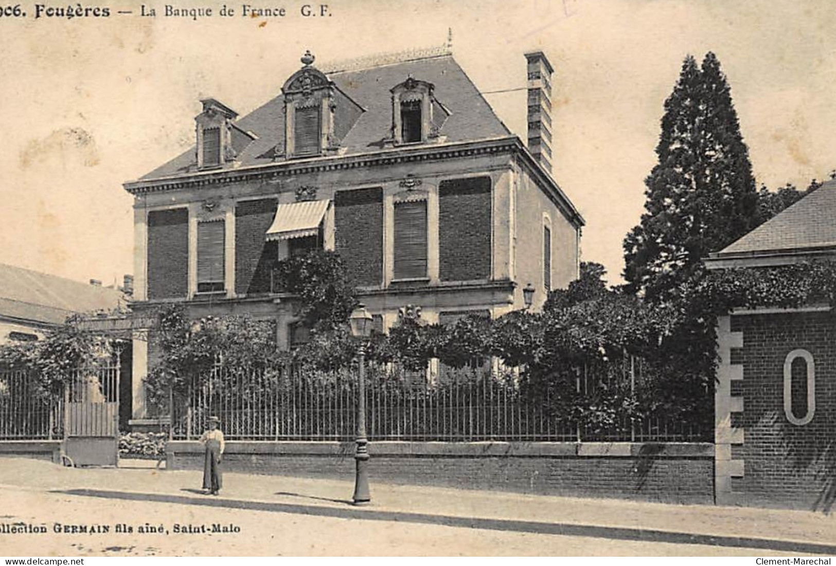 FOUGERES : La Banque De France - Etat - Banques