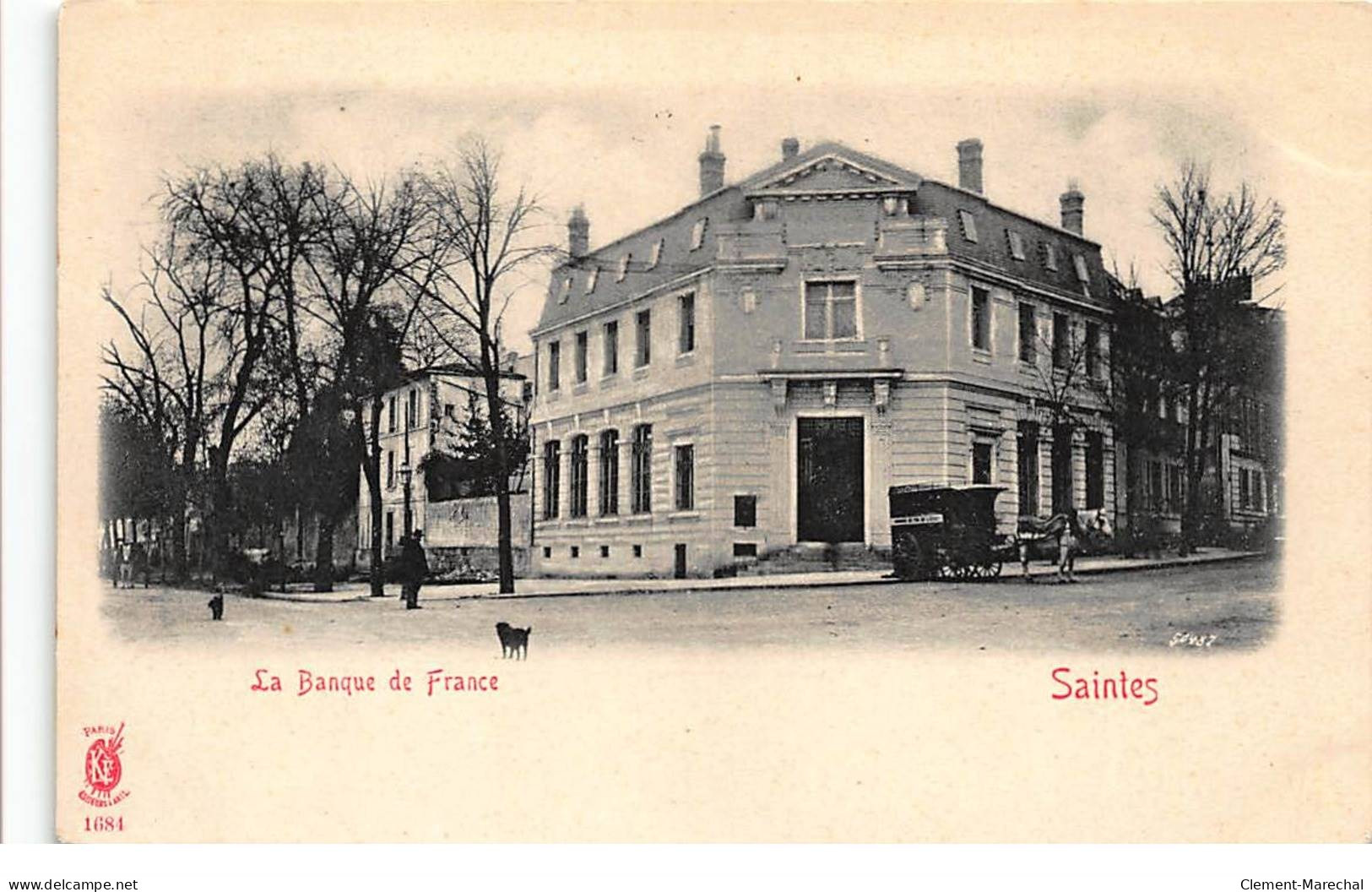 BANQUE DE FRANCE - SAINTES - Tres Bon Etat - Banche