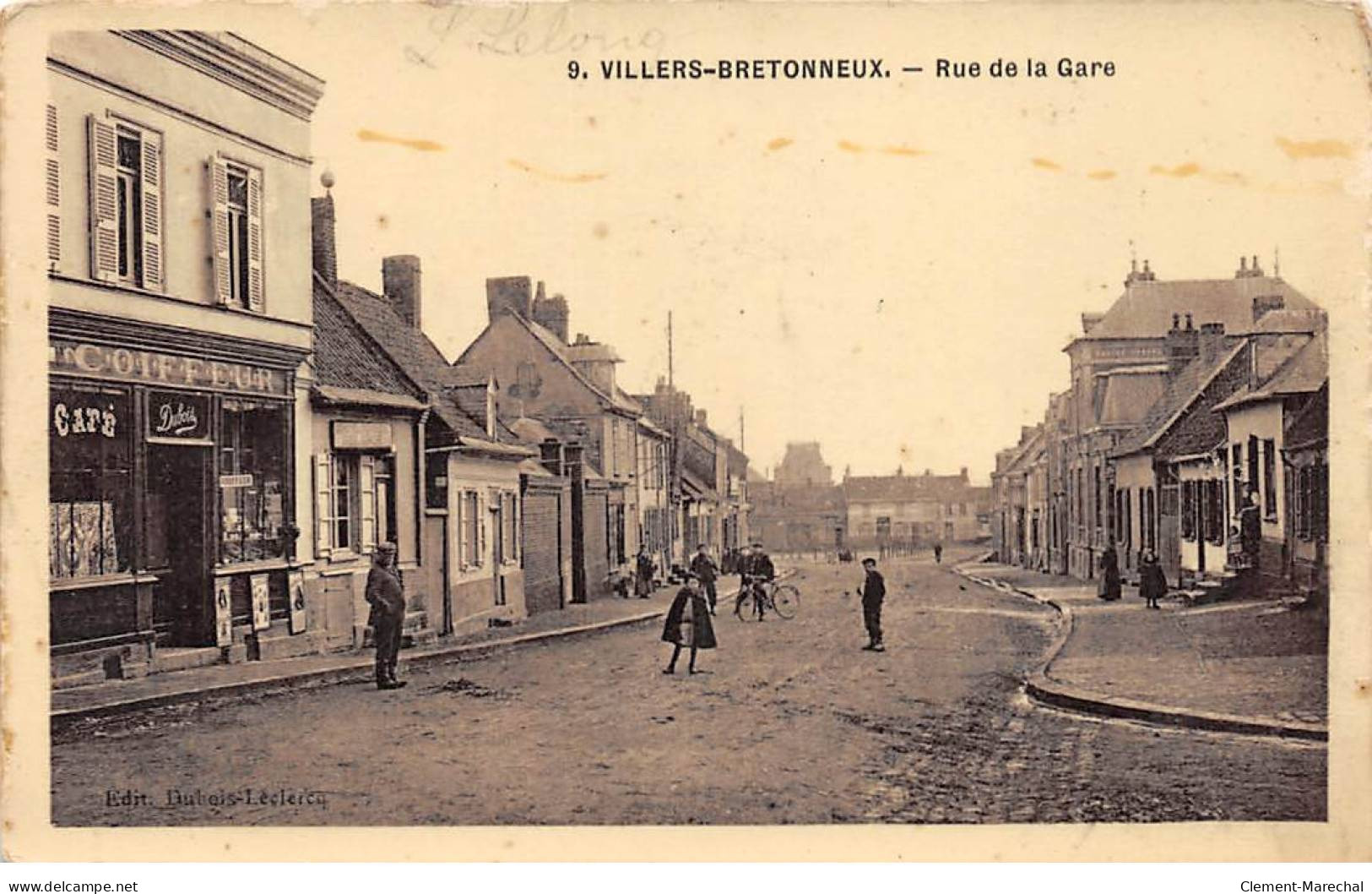 VILLERS BRETONNEUX - Rue De La Gare - état - Villers Bretonneux