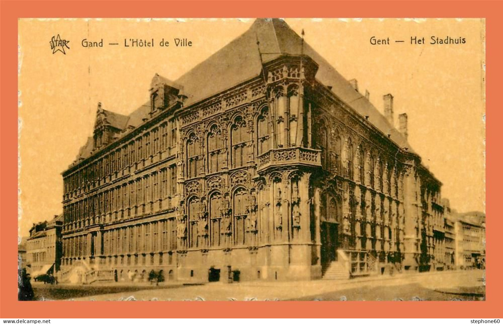 A508 / 351 GENT Gand Hotel De Ville - Non Classés