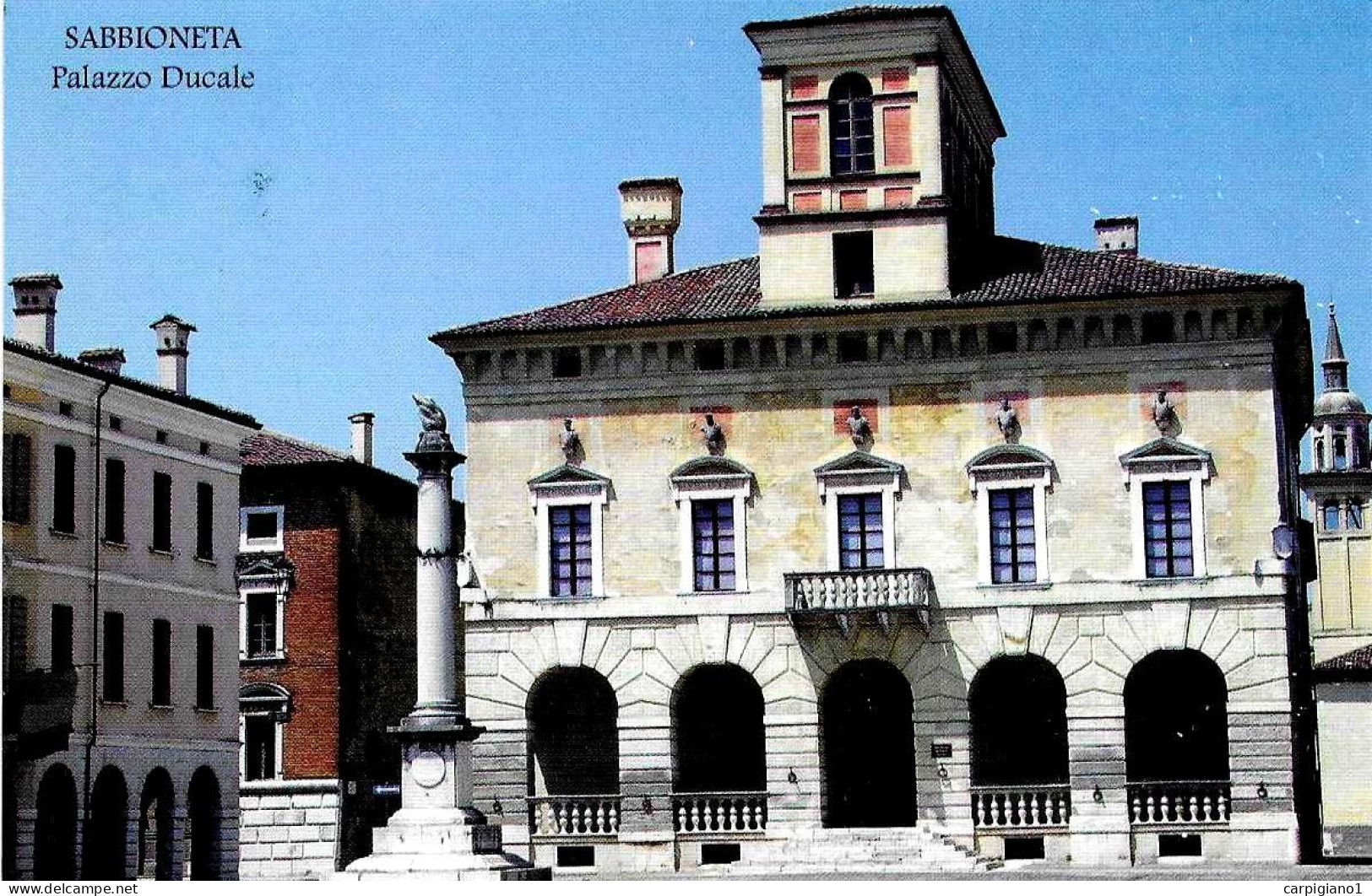 ITALIA ITALY - 2010 SABBIONETA (MN) Palazzo Ducale - 14° Campionato Di Filatelia Su Cartolina Speciale - 788 - 2001-10: Marcophilia