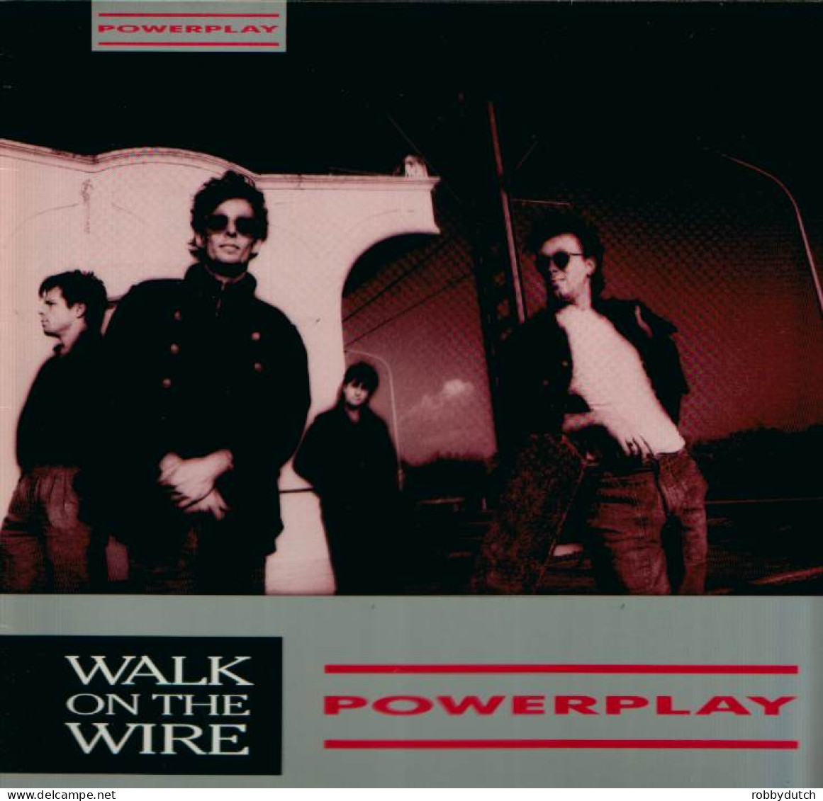 * LP *  POWERPLAY - WALK ON THE WIRE (Holland 1987 EX) - Rock