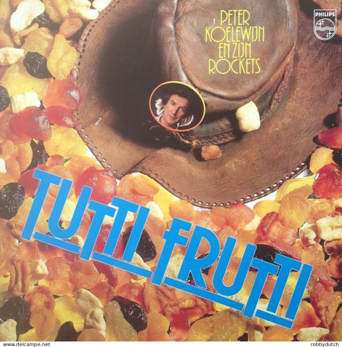 * LP *  PETER KOELEWIJN EN ZIJN ROCKETS - TUTTI FRUTTI (Holland 1983 EX) - Otros - Canción Neerlandesa