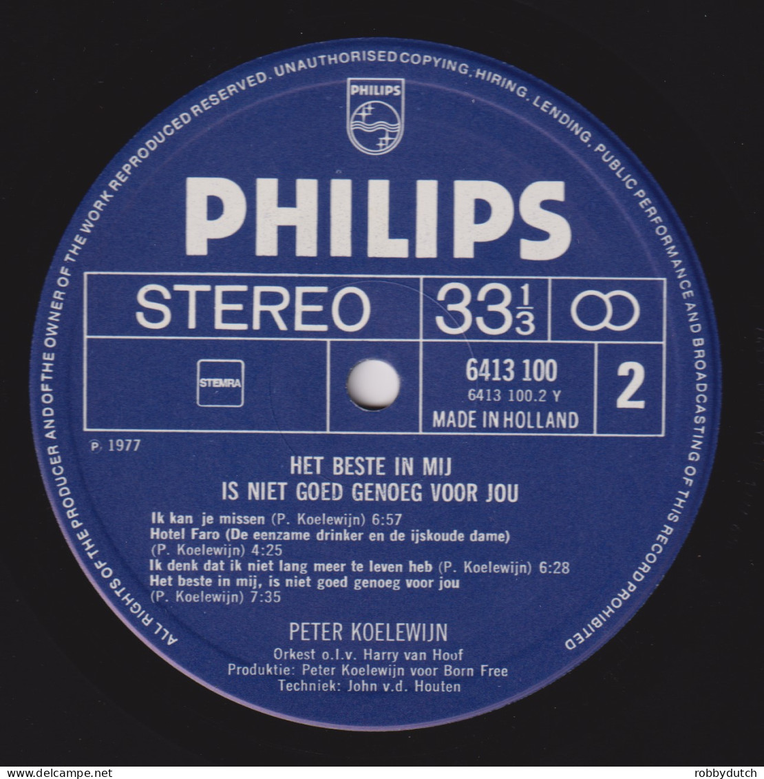 * LP *  PETER KOELEWIJN - HET BESTE IN MIJ IS NIET GOED GENOEG VOOR JOU (Holland 1977) - Sonstige - Niederländische Musik