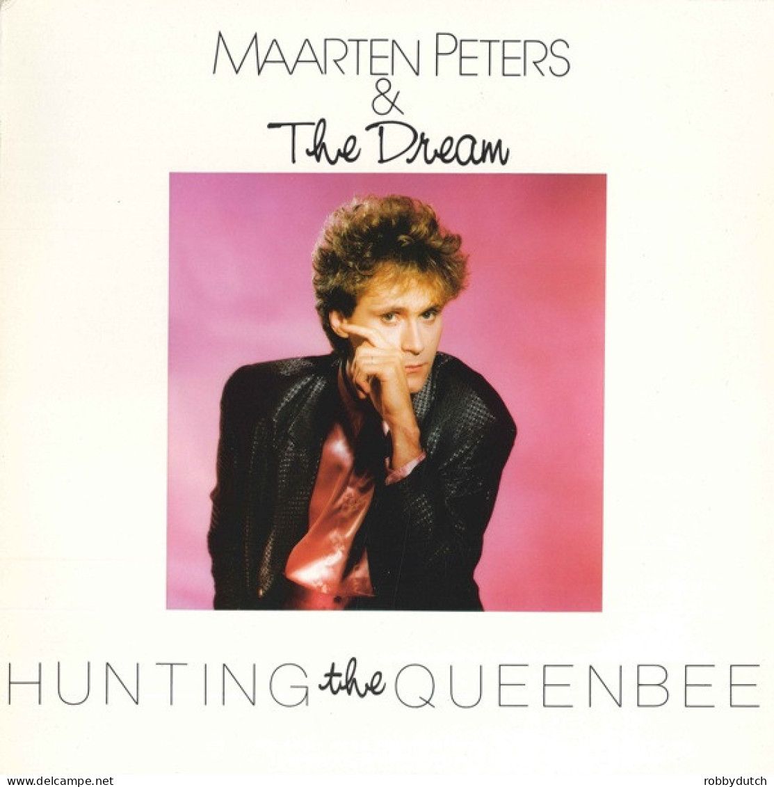 * LP *  MAARTEN PETERS & THE DREAM - HUNTING THE QUEENBEE (Holland 1986 EX-) - Disco, Pop