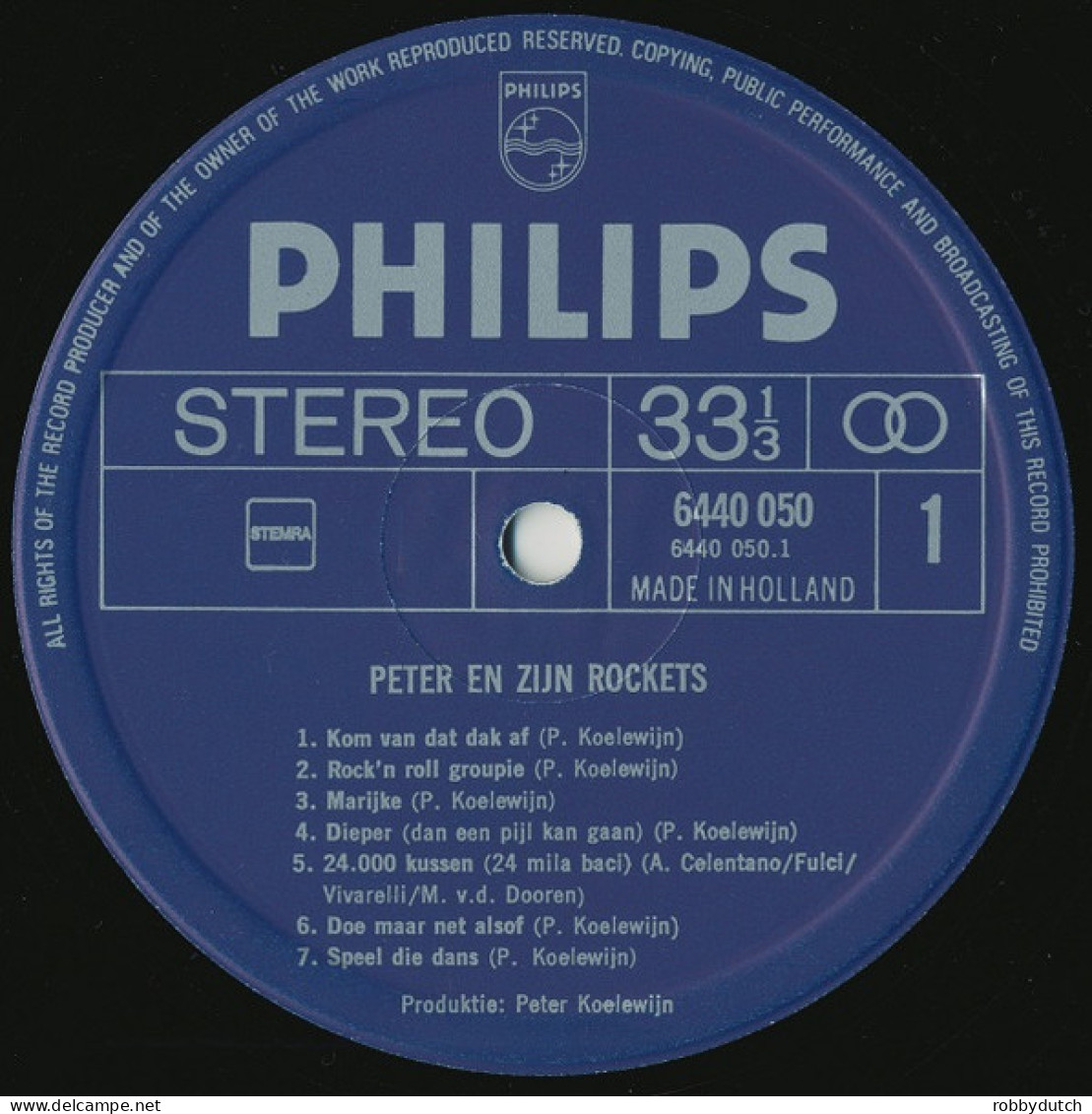 * LP *  DE BESTE VAN PETER EN ZIJN ROCKETS (Holland 1971 EX) - Autres - Musique Néerlandaise