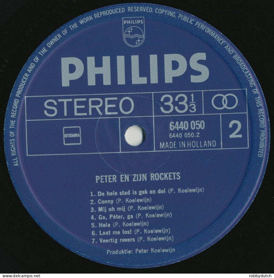 * LP *  DE BESTE VAN PETER EN ZIJN ROCKETS (Holland 1971 EX) - Autres - Musique Néerlandaise