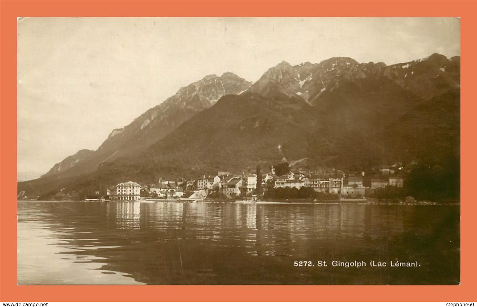 A515 / 077 Suisse SAINT GINGOLPH Lac Léman - Saint-Gingolph