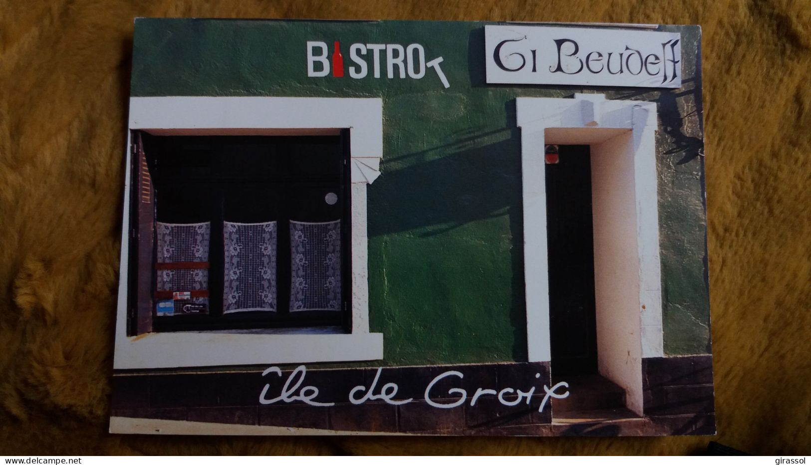 CPM ILE DE GROIX MORBIHAN 56 HAUTS LIEUX DE CELEBRATION SUR L ILE DES GRECS BRETAGNE 1996 BISTRO - Groix