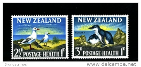 NEW ZEALAND - 1964  BIRDS  SET  MINT NH - Nuovi