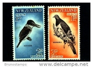 NEW ZEALAND - 1960  BIRDS  SET  MINT NH - Ongebruikt