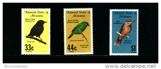MICRONESIA - 1988  BIRDS AIR MAIL  SET  MINT NH - Micronésie