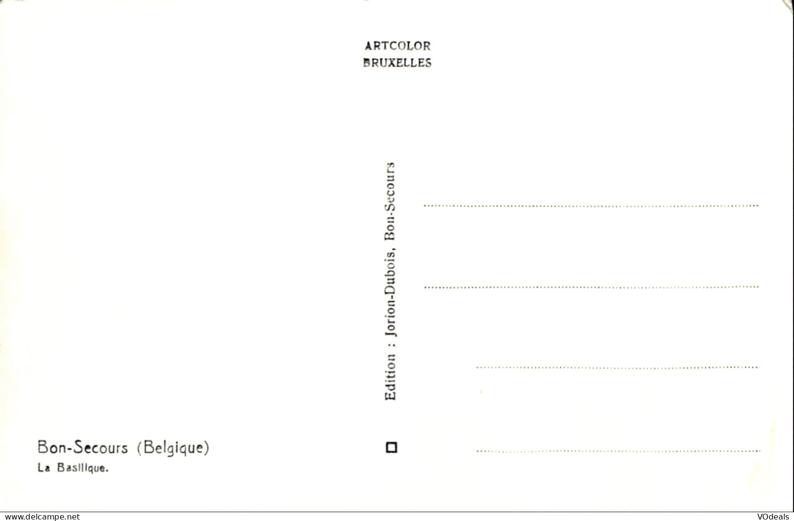 Belgique - Hainaut - Bonsecours - La Basilique - Péruwelz