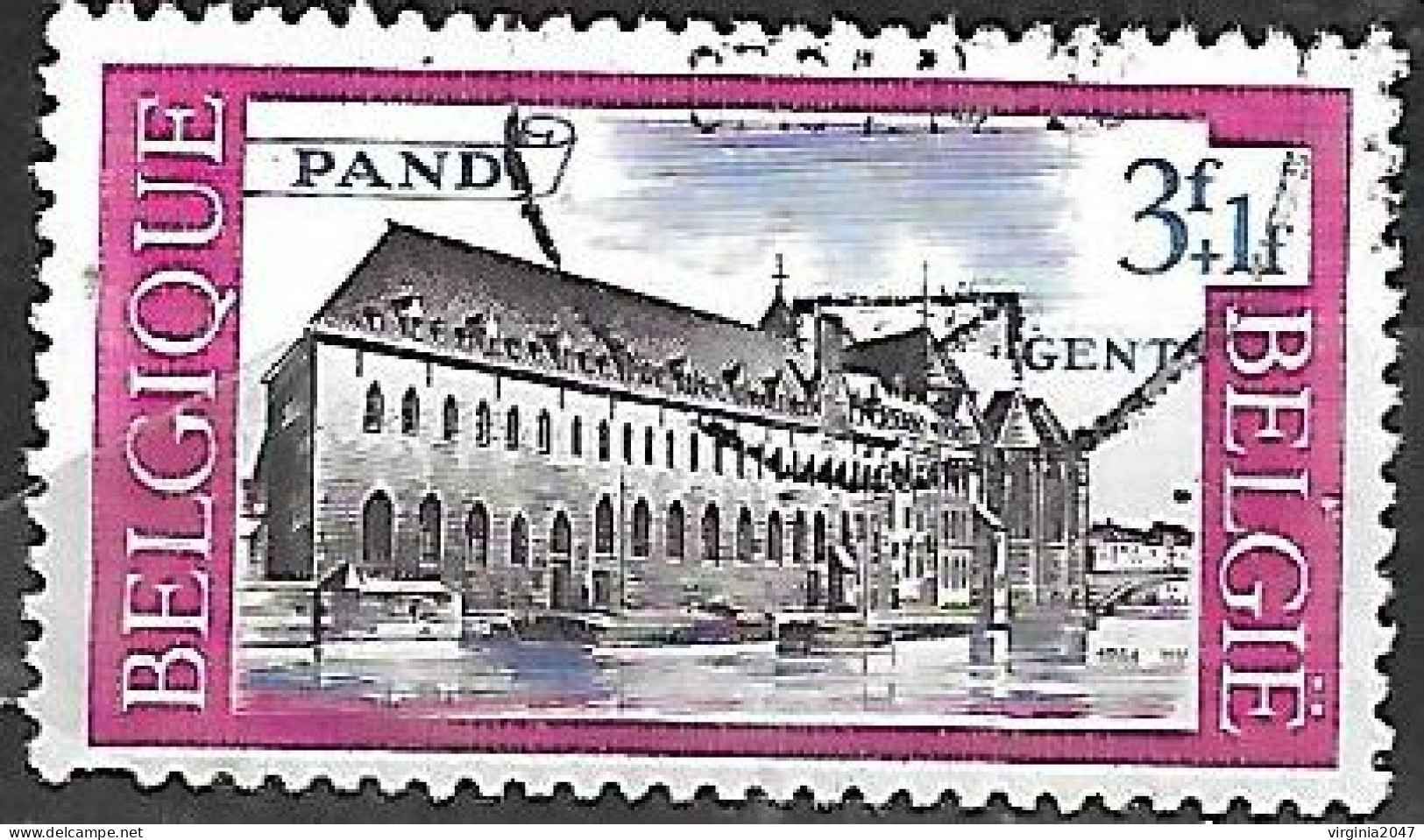 1964 Belgica Arquitectura Edificio 1v. - Used Stamps