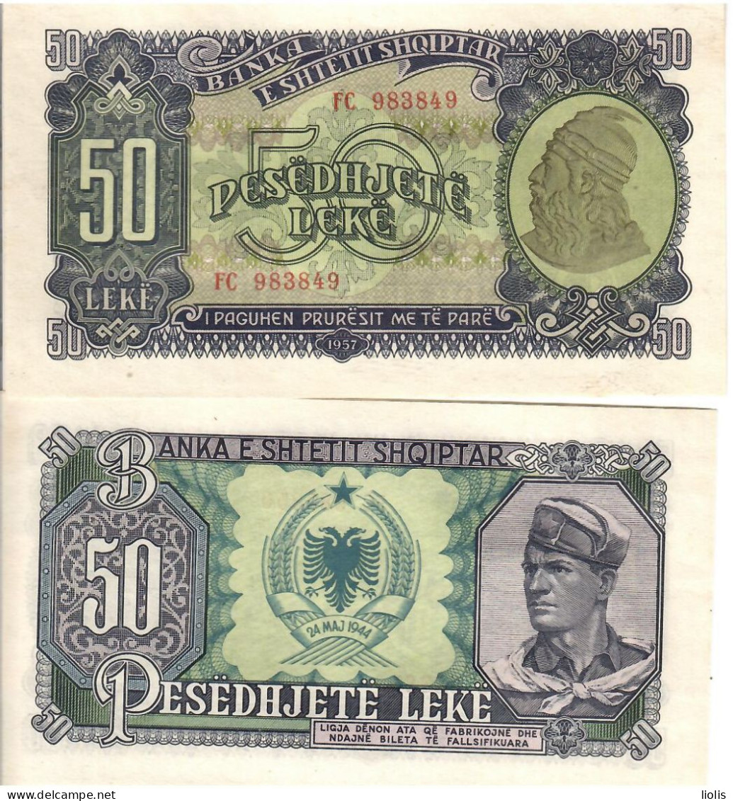 Bulgaria  P-29  50 Leke  1957 UNC - Bulgarie