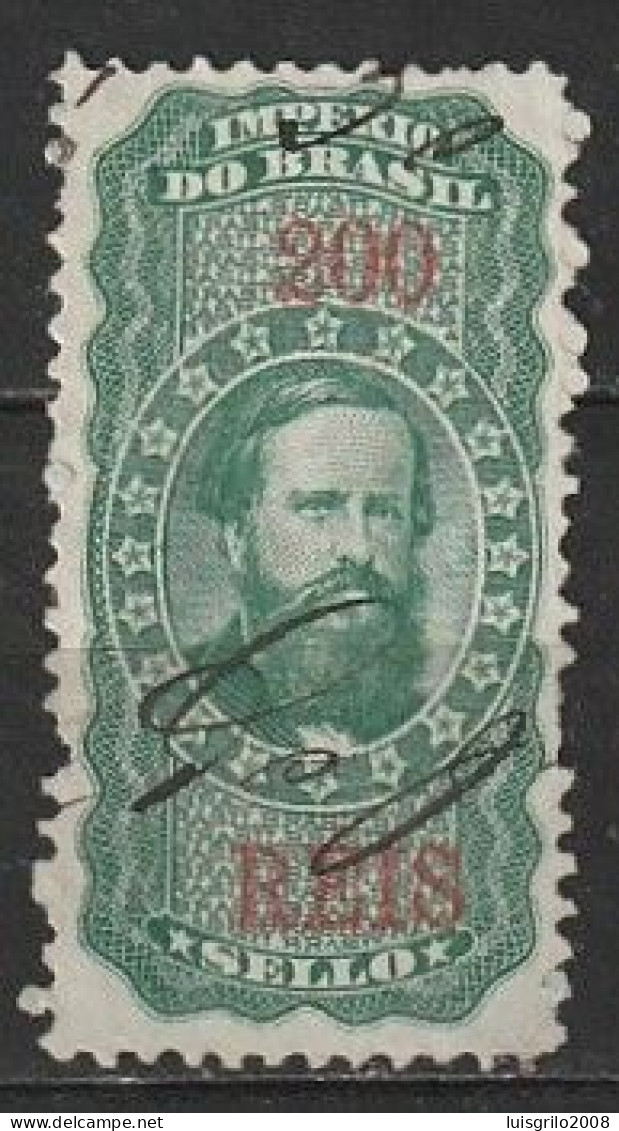 Revenue/ Fiscal, Brasil 1890 - Imposto De Sello. Império Do Brazil, 200 Reis - Oficiales