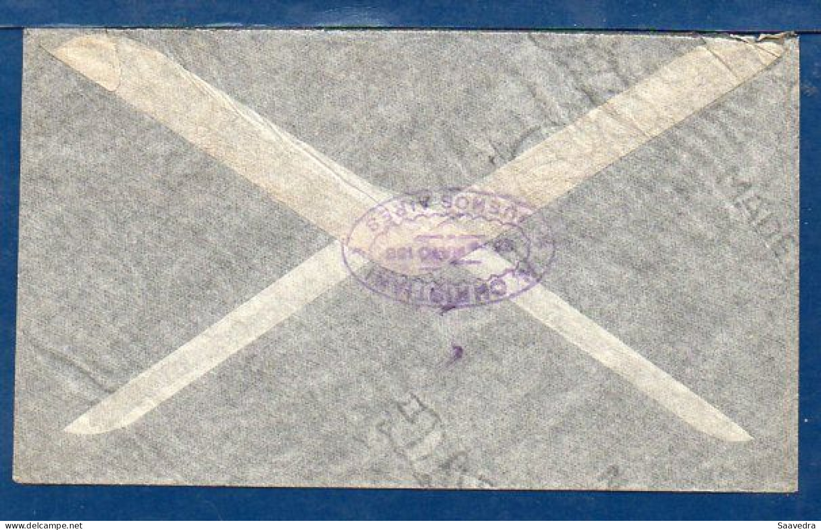 Argentina To Netherlands, 1934, Via Air Mail  (060) - Storia Postale