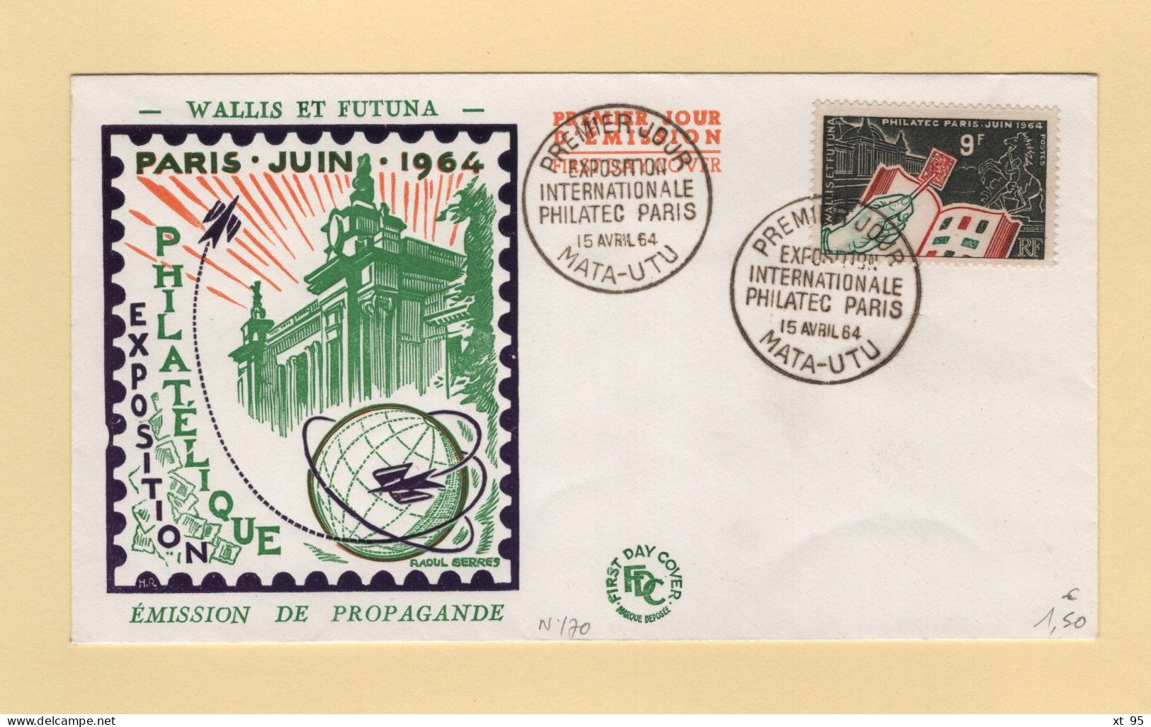 Wallis Et Futuna - FDC - N°170 - Philatec - FDC