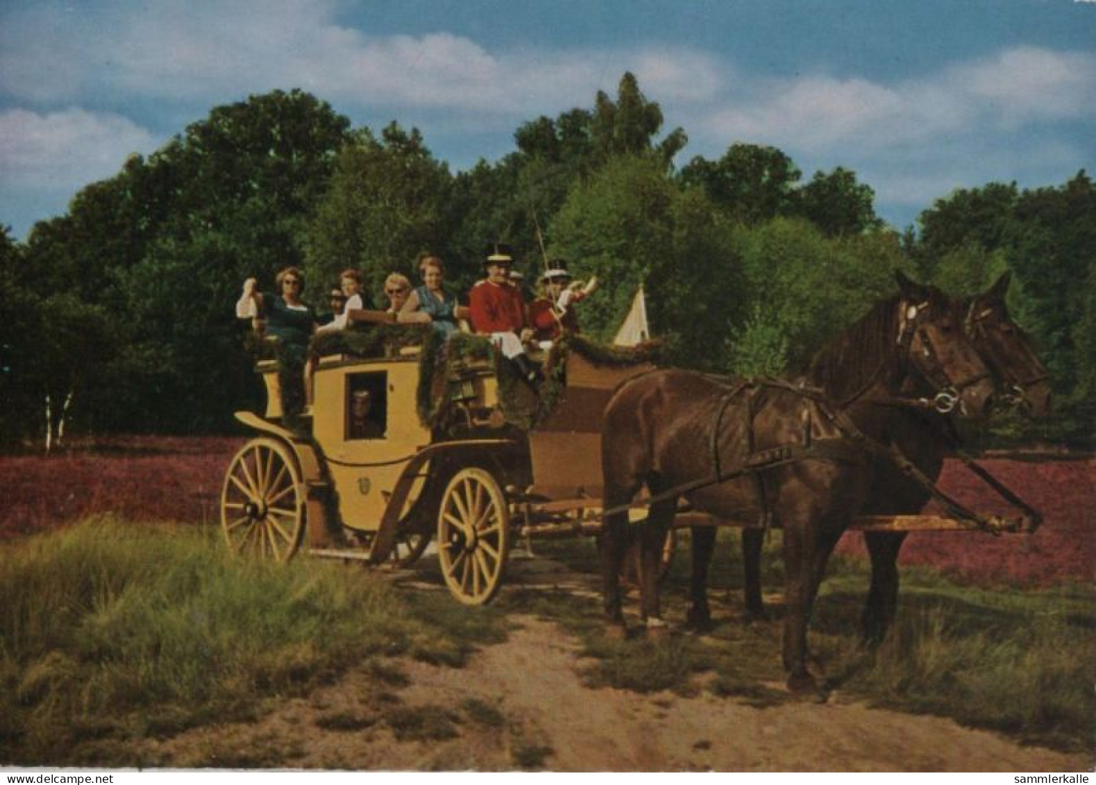 99286 - Lüneburger Heide - Mit Der Postkutsche - Ca. 1975 - Lüneburger Heide