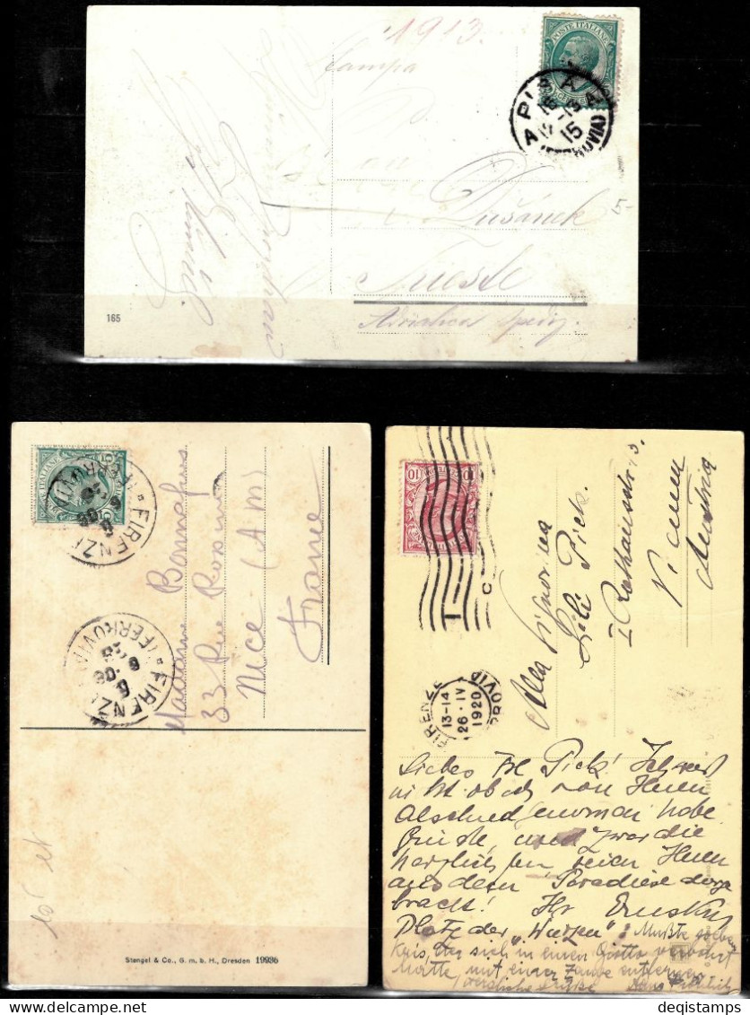 Italy / Firence 1910/30  Postcards - Colecciones Y Lotes