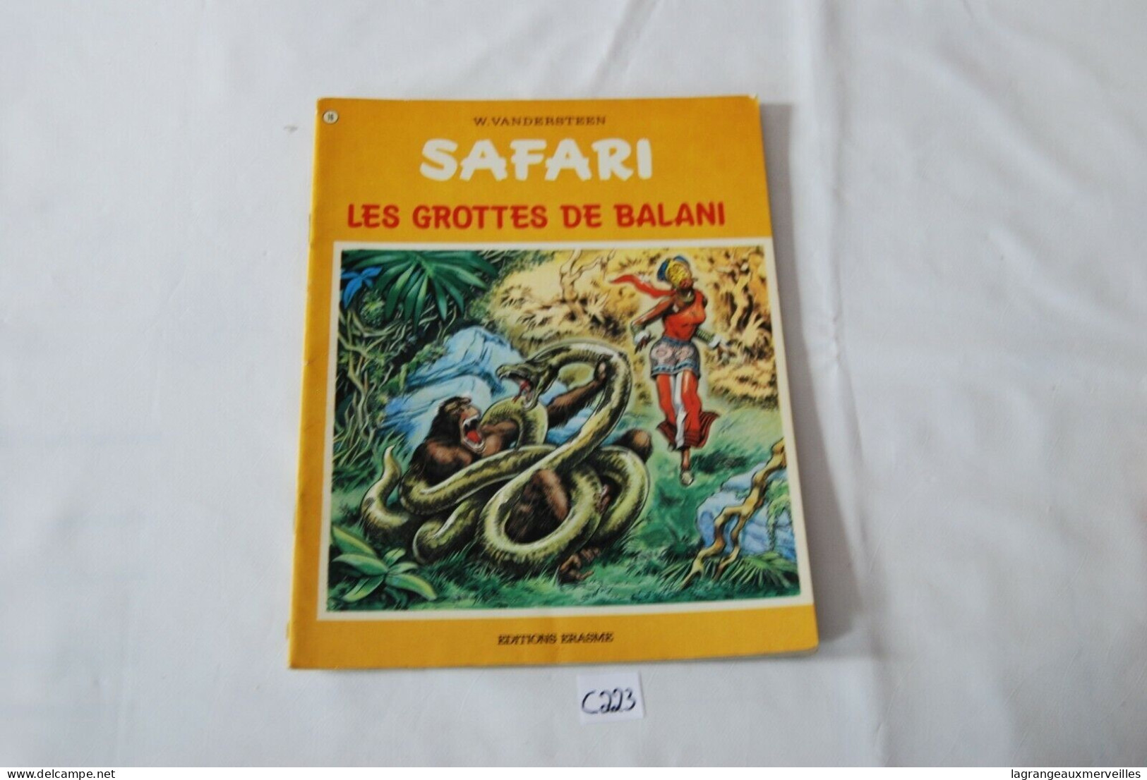 C223 Bande Dessinée - Safari - Les Grottes De Balani - Tome 16 - Safari