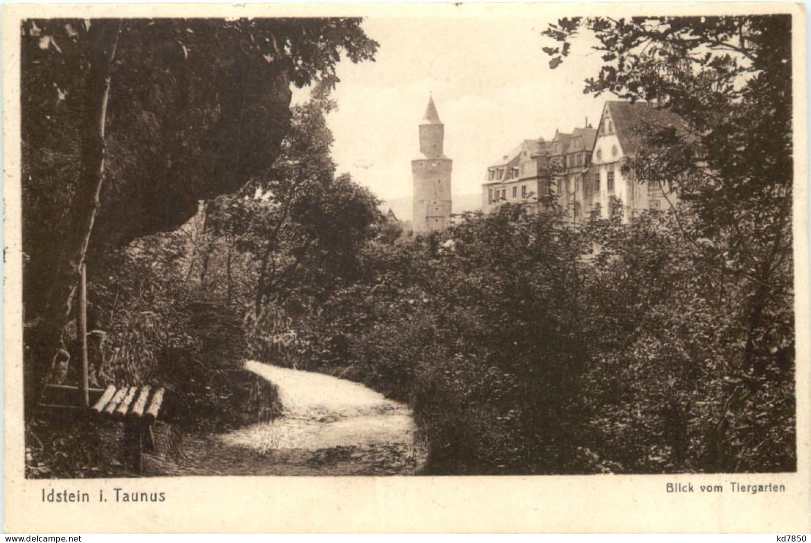 Idstein - Blick Vom Tiergarten - Idstein