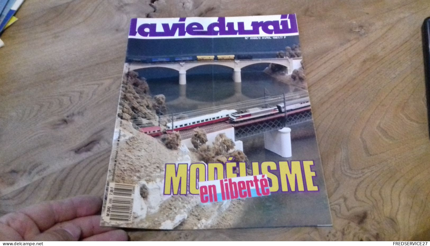 155/ LA VIE DU RAIL N° 2088  / AVRIL 1987 / MODELISME EN LIBERTE - Trains