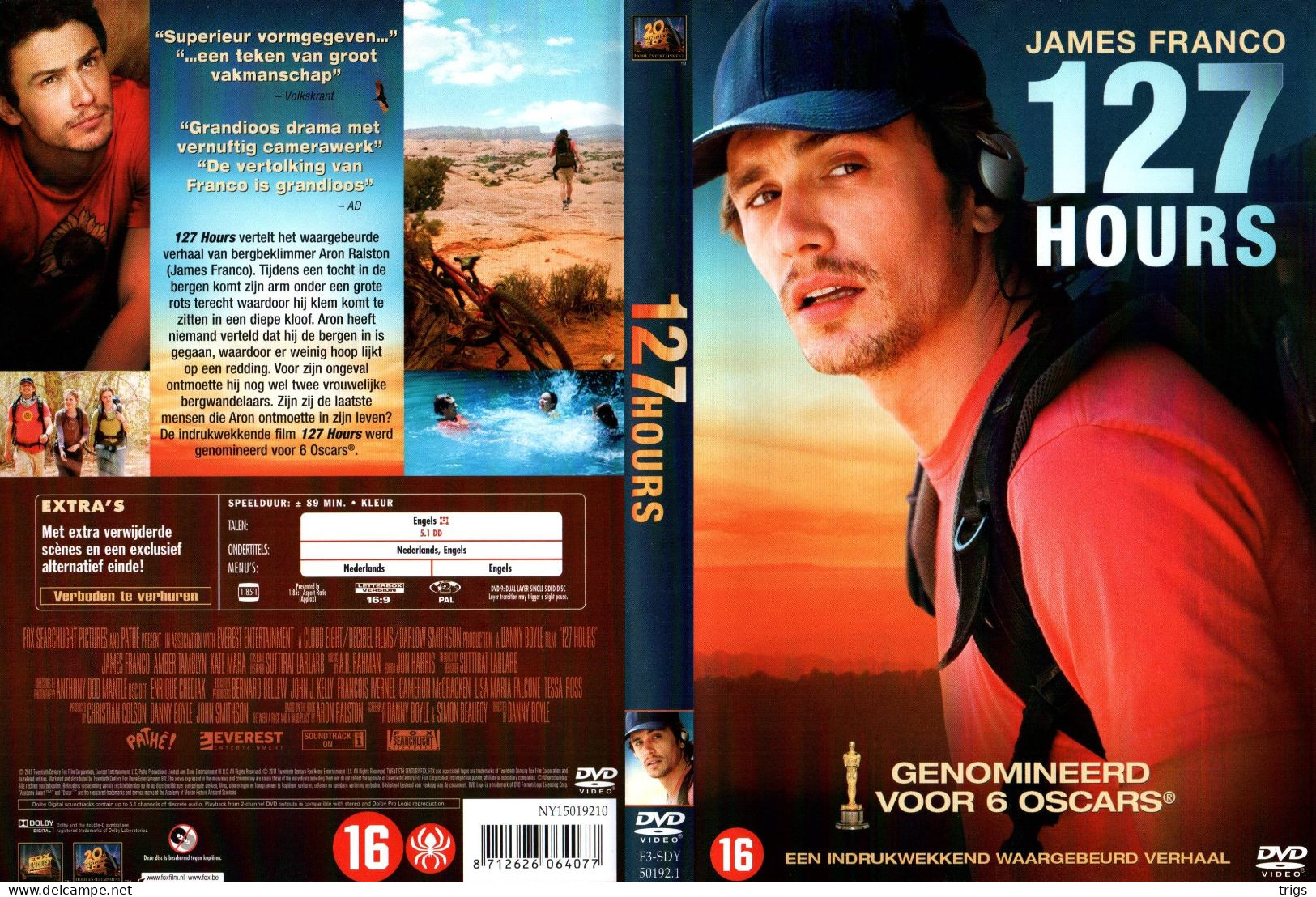 DVD - 127 Hours - Drame