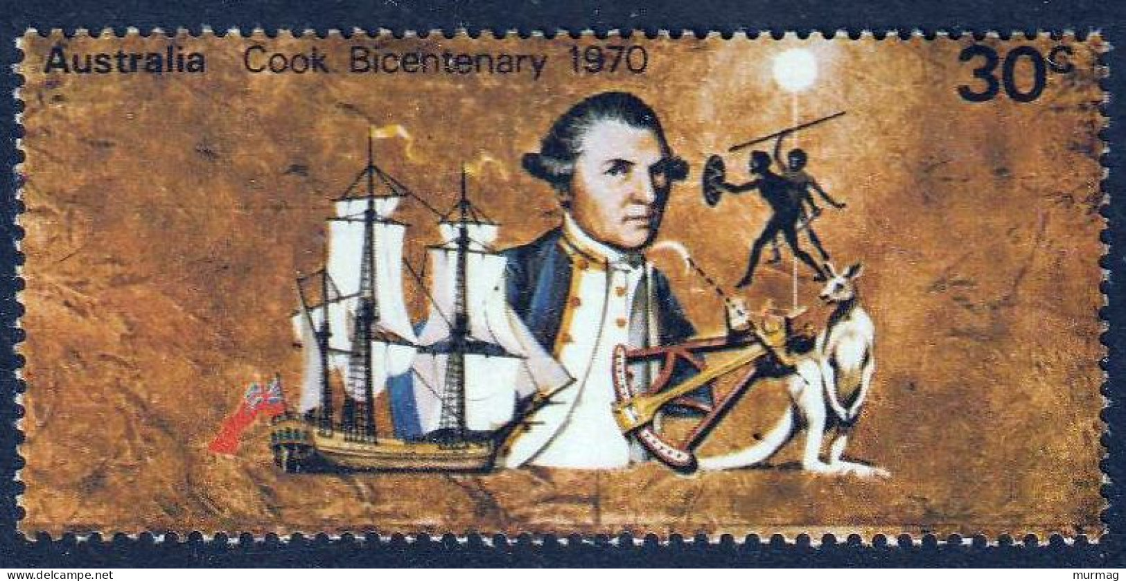 AUSTRALIE - Captain Cook Bicentenary, Discovery Of East Coast Of Australia In 1770 - Y&T N° 407-412  - 1970 - MNH - Nuovi