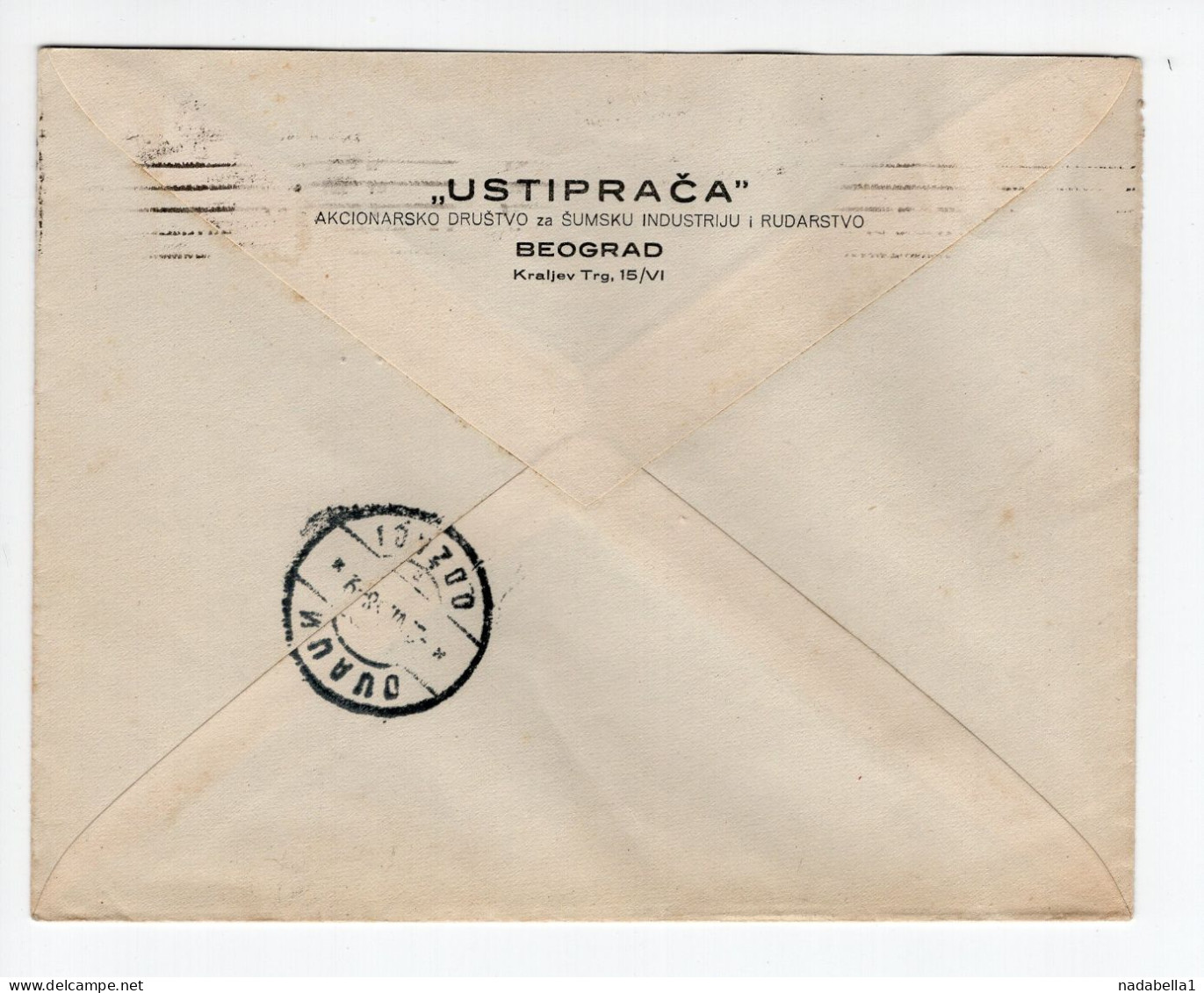 1938. KINGDOM OF YUGOSLAVIA,SERBIA,BELGRADE TO ODZACI COVER,FLAM:VISIT INTERNATIONAL AVIATION EXHIBITION - Lettres & Documents